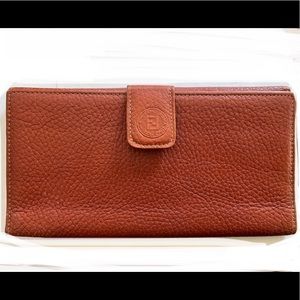 Vintage Fendi Italian Leather Wallet